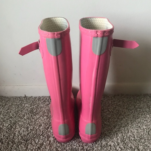 Hunter women Pink Woman’s  size 6 Men’s Size 5 - Picture 5 of 8